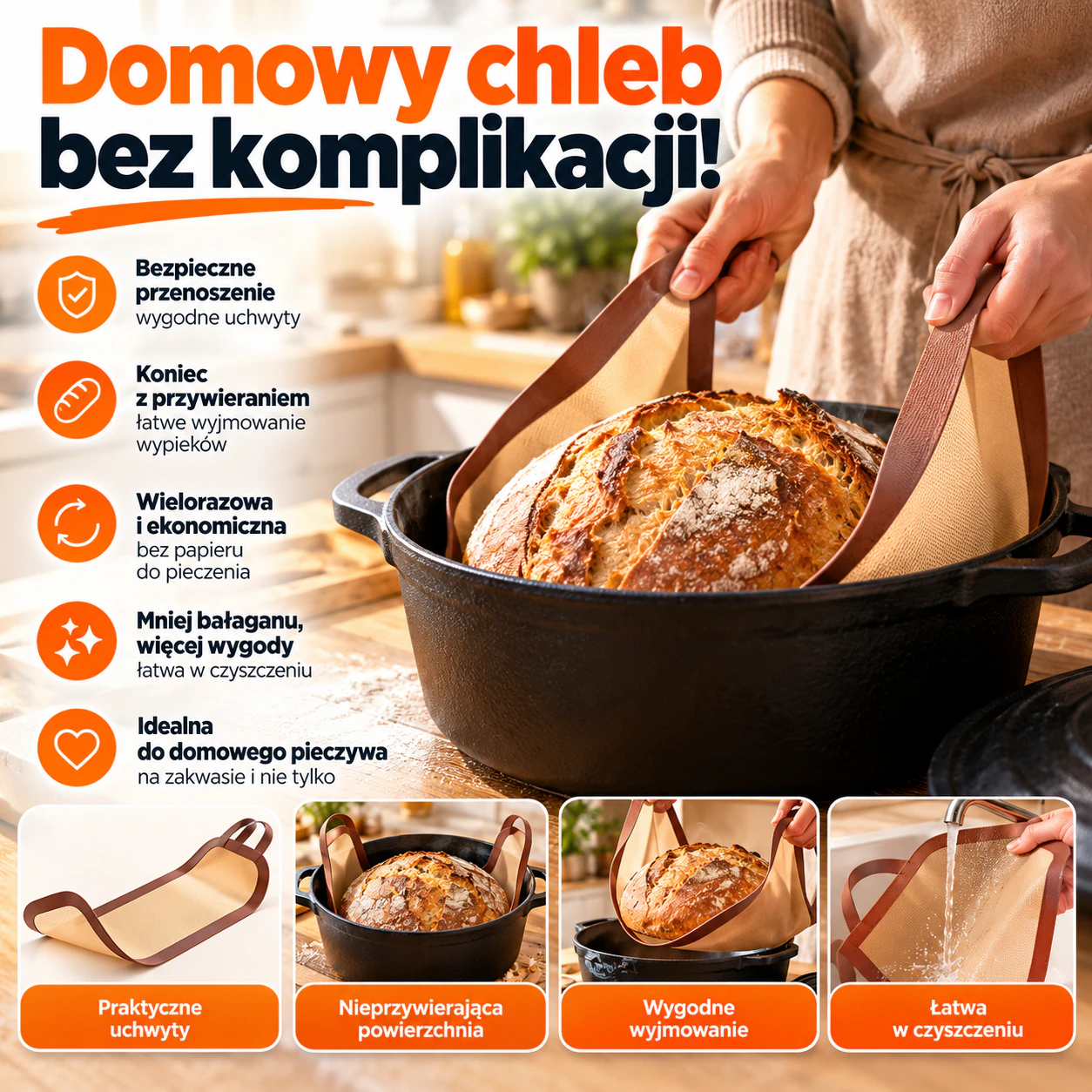 Padmet Cookiva - Twój sposób na domowy chleb 1